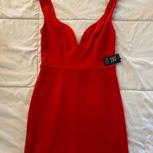 NWT Red Express Mini Dress